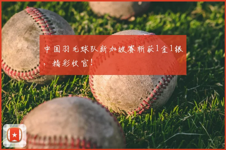 中国羽毛球队新加坡赛斩获1金1银，精彩收官！