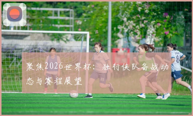 聚焦2026世界杯:独行侠队备战动态与赛程展望